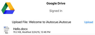 GoogleDriveUpload