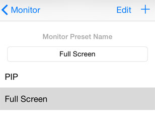 Presets
